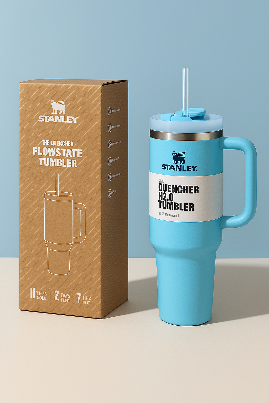 Stanley 1.2L Insulated Tumbler with Handle – Stainless Steel, Leakproof & Double-Wall Vacuum