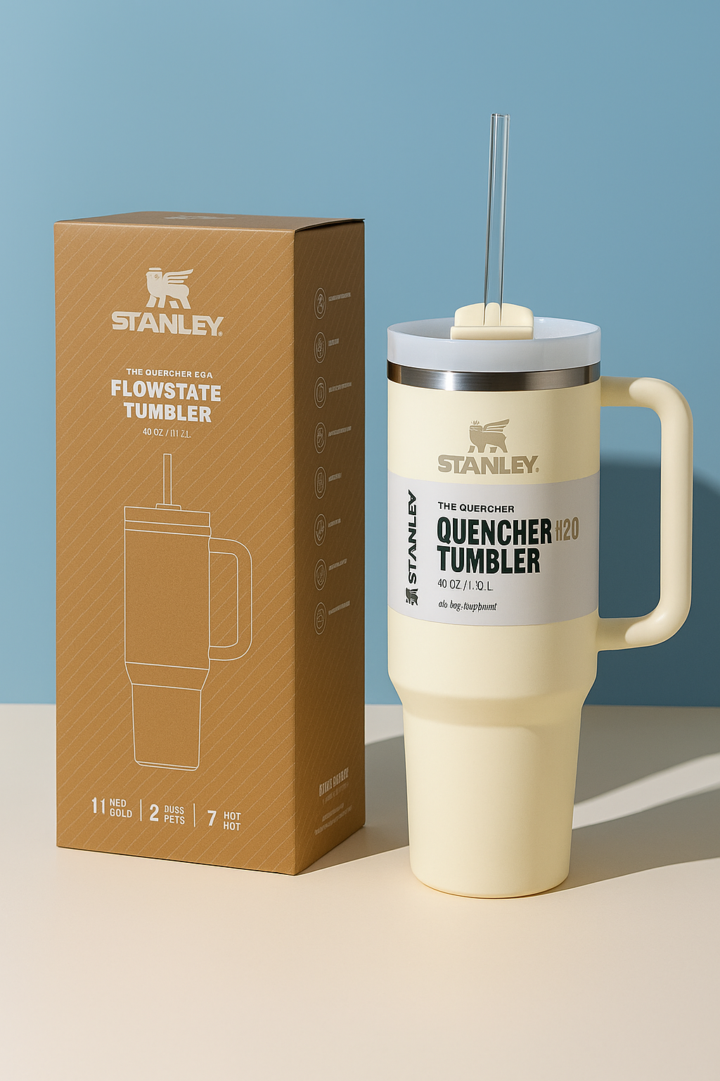 Stanley 1.2L Insulated Tumbler with Handle – Stainless Steel, Leakproof & Double-Wall Vacuum