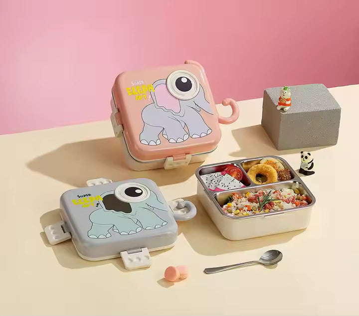 Animal Kingdom Bento Lunch Box – Leakproof, Kid-Friendly
