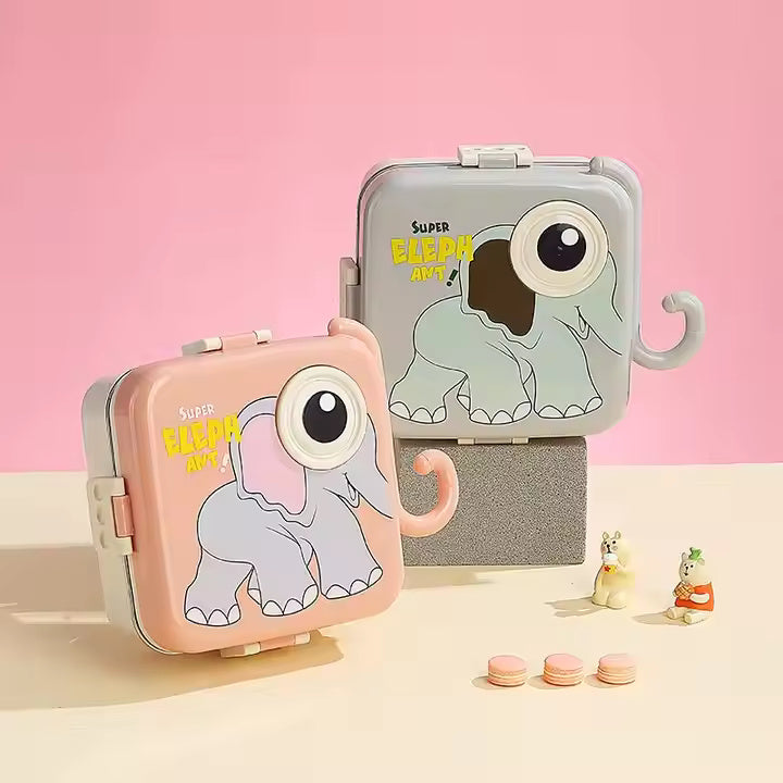 Animal Kingdom Bento Lunch Box – Leakproof, Kid-Friendly