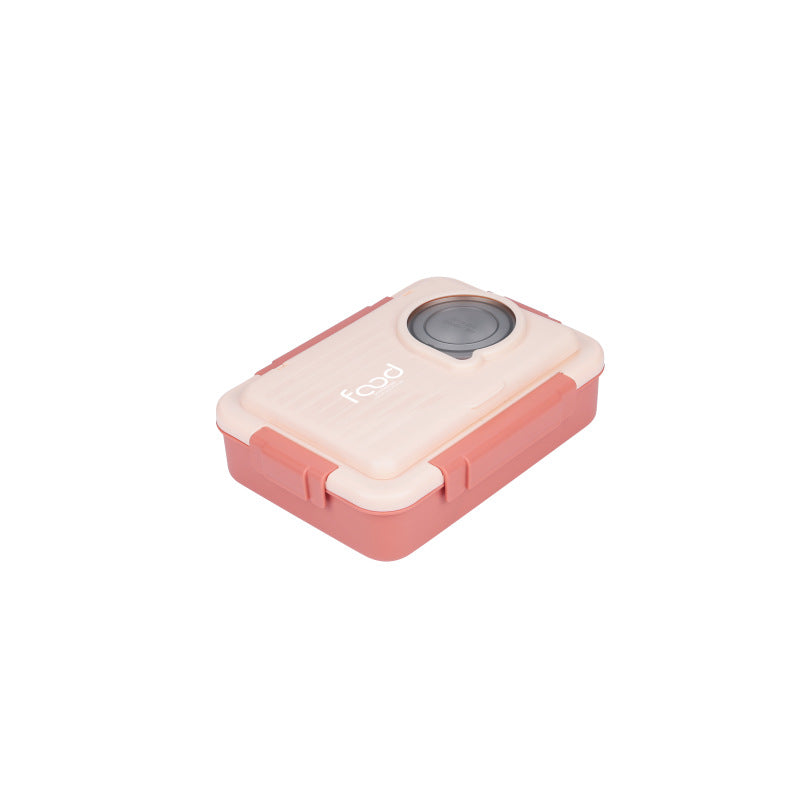 5 Section Leakproof Steel Bento Lunch Box – Durable, Stainless Steel & Kid-Friendly