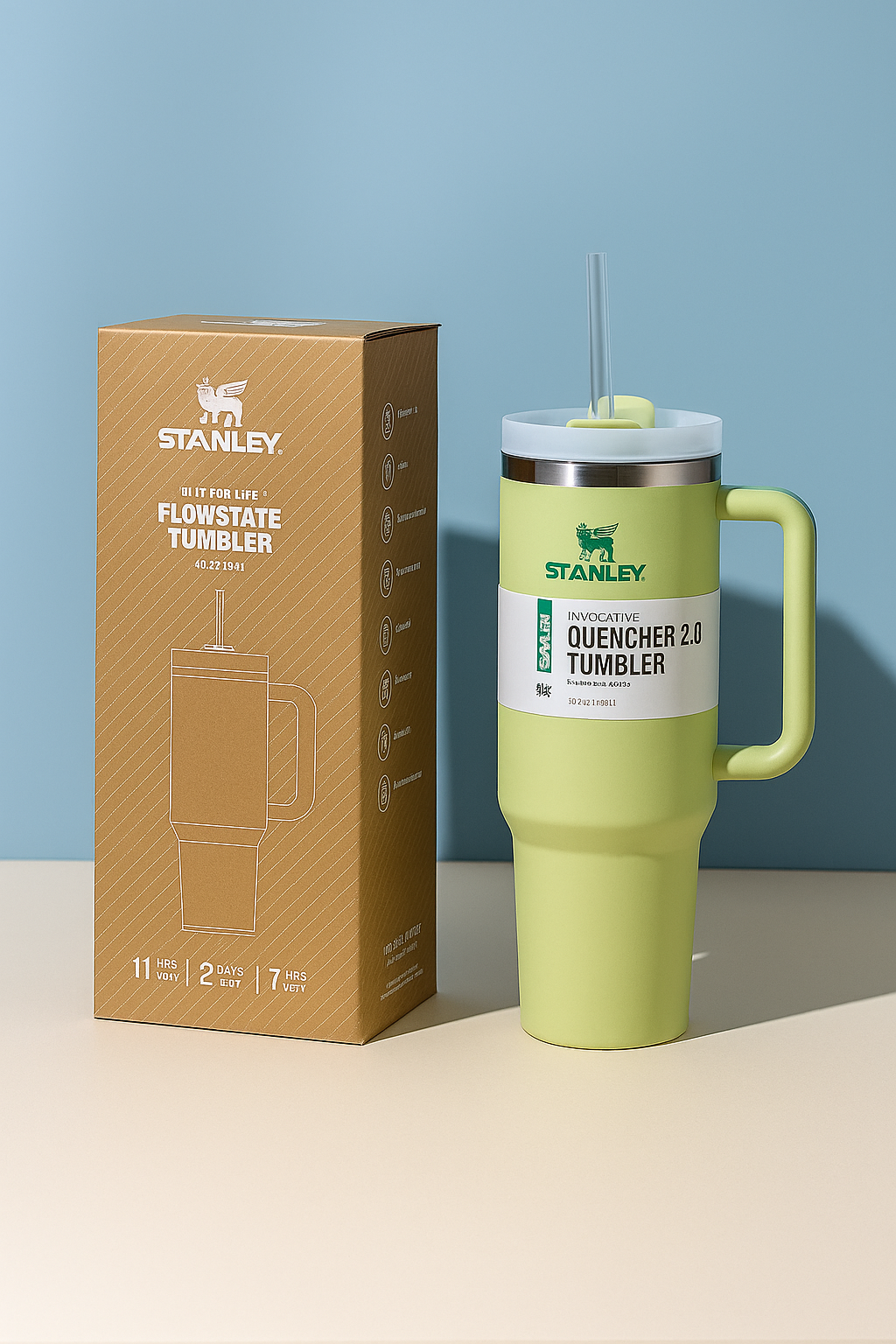 Stanley 1.2L Insulated Tumbler with Handle – Stainless Steel, Leakproof & Double-Wall Vacuum