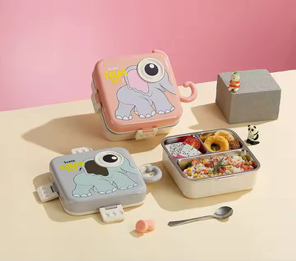 Animal Kingdom Bento Lunch Box – Leakproof, Kid-Friendly
