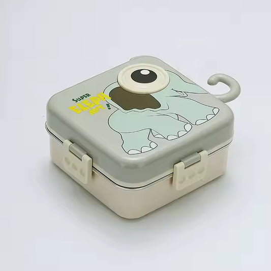 Animal Kingdom Bento Lunch Box – Leakproof, Kid-Friendly