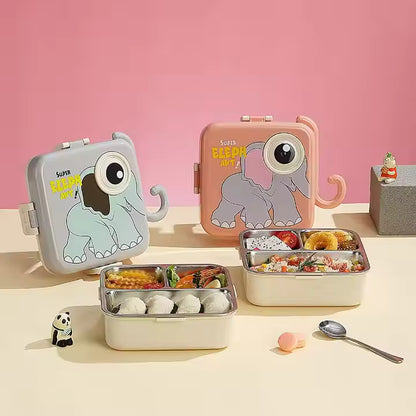 Animal Kingdom Bento Lunch Box – Leakproof, Kid-Friendly